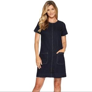 Two by Vince Camuto Black Denim Dress Size Medium